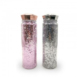 BOTELLA CON GLITTE 27962 CAJ