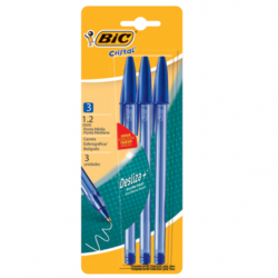 BIC BOLIGRAFO X 3 CRISTAL...