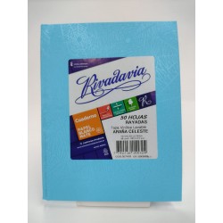 CUADERNO RIVADAV X 50 HJS...