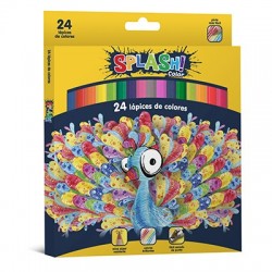 LAPIZ SPLASH COLOR X 24...