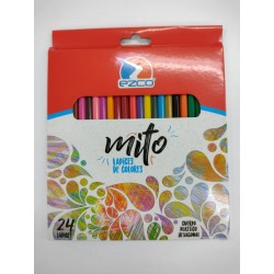 LAPIZ COLOR X24 LARGO MITO...