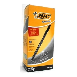 LAPICERA BIC CRISTAL NEGRO...