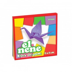 BLOCK EL NENE ORIGAMI 15X15...