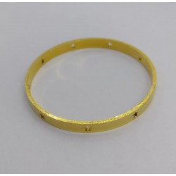 PULSERA ACERO DORADO...