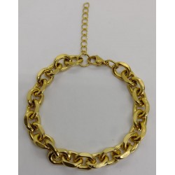 PULSERA ACERO DORADO13