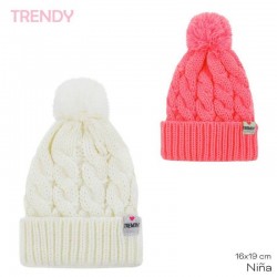 13829 - GORRO TRENDY GIRLS CAN