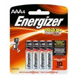 PILA ENERGIZER AAA MAX...