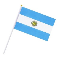 ARGENTINA BANDERA DE MANO...