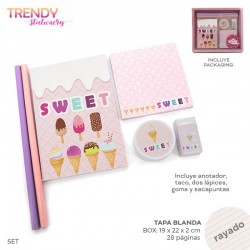 14706 - Set Stationery Trendy