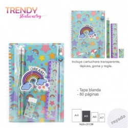 15135 - SET TRENDY STATIONERY