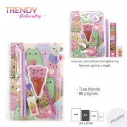 15137 - SET TRENDY STATIONERY