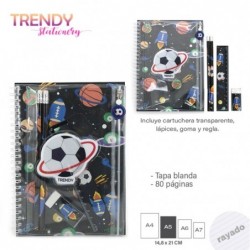 15139 - SET TRENDY STATIONERY