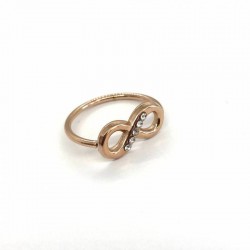 ANILLO ACERO ROSE INFINITO...