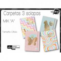 CARPETA 3 SOLAPAS C/...