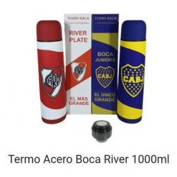 TERMO ACERO BOCA/ RIVER...