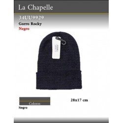 GORRO ROCKY NEGRO 34UU9929 CAN