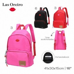 MOCHILA LAS OREIRO ART...