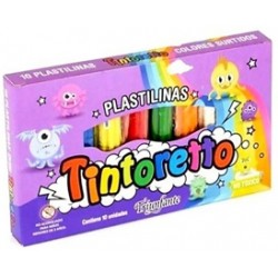 PLASTILINA X10 BARRITAS...