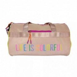 BOLSO NYLON C/COLORES...