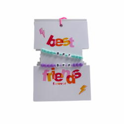 PULSERA BF LETRAS BFF XPAR...