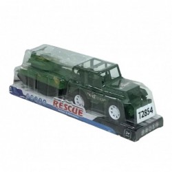 JEEP MILITAR+TANQUE 34CM...