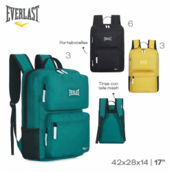 MOCHILA URBANA EVERLAST 17"...