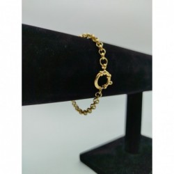 PULSERA ACERO DORADO ART 2