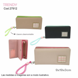 BILLETERA TRENDY 9X19X3CM...