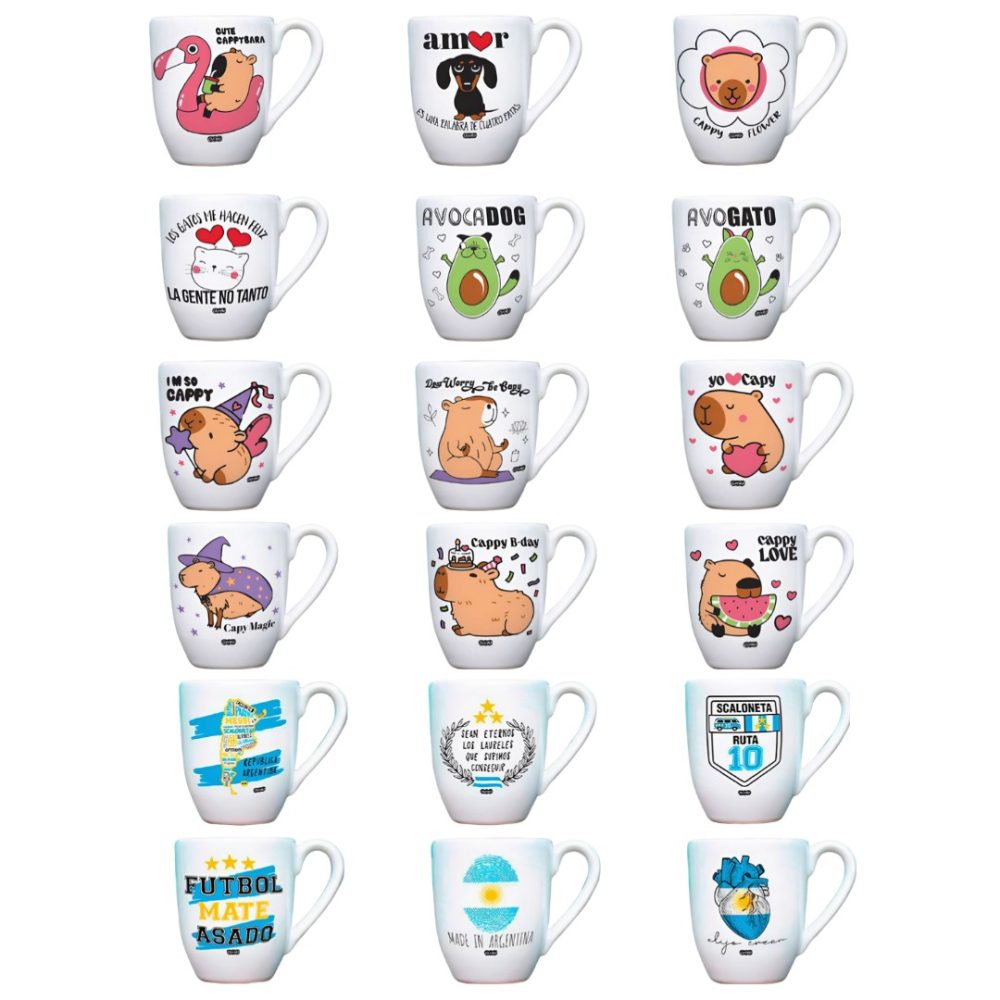 TAZA BOMBE CHICA VARIOS MODELOS GA137DECO JAÑ