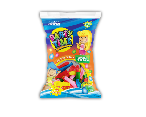 BOMBUCHA GLOBO P/AGUA FLOUR PRTYTM N51013 LAÑ