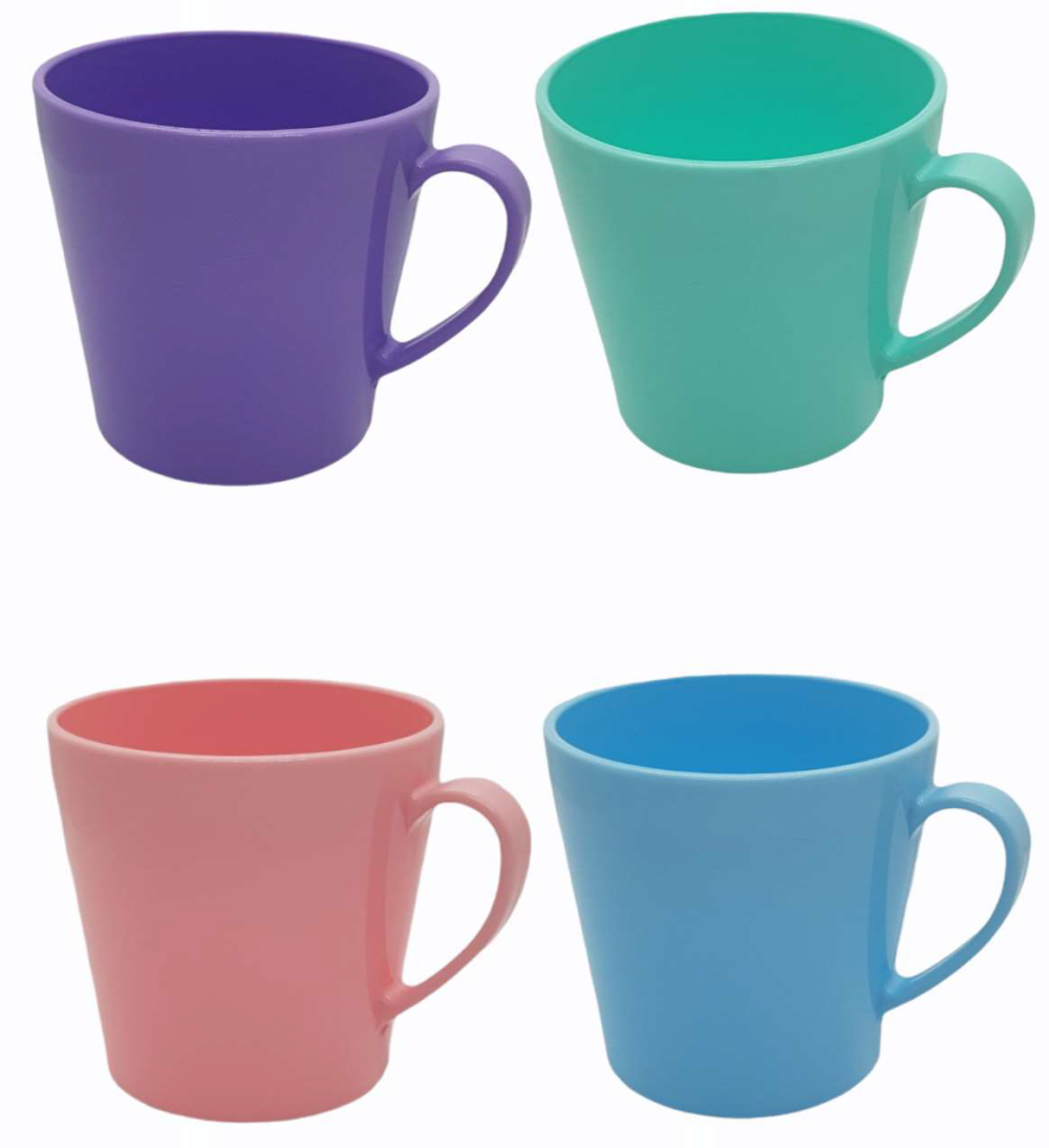 JARRO MUG (TAZA) PLASTICO XUNID 400CC EAO