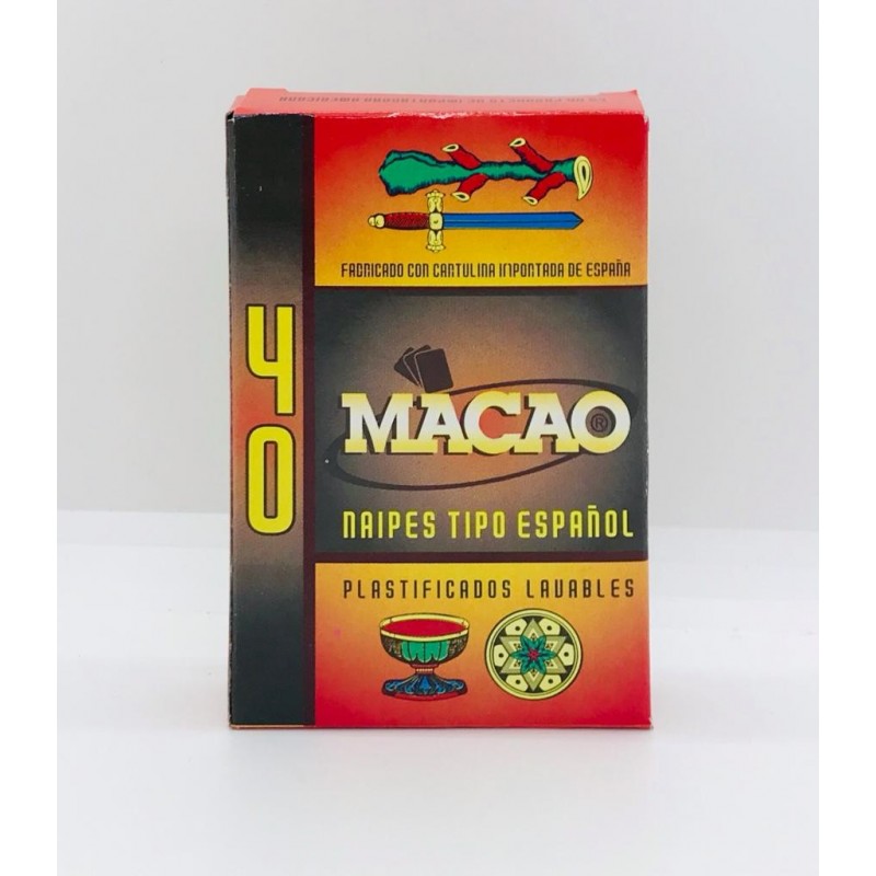 NAIPE MACAO X40 PL KNM40EX IAM