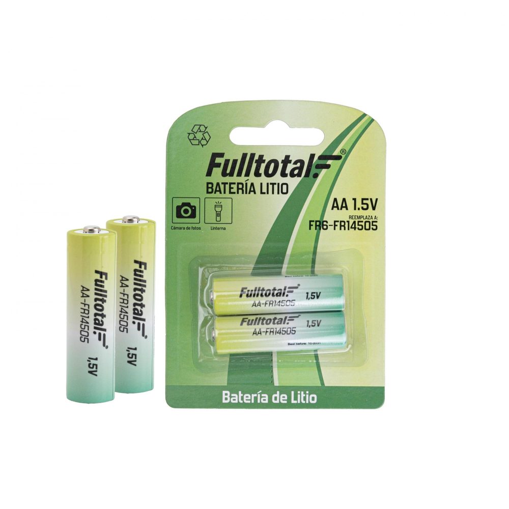 PILA AA FULLTOTAL LITIO 1.5V BLISTERX2 ART 083-4038 JAÑ