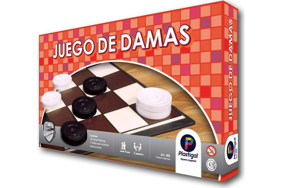 JUEGO DE MESA DAMAS ART 201 KAÑ