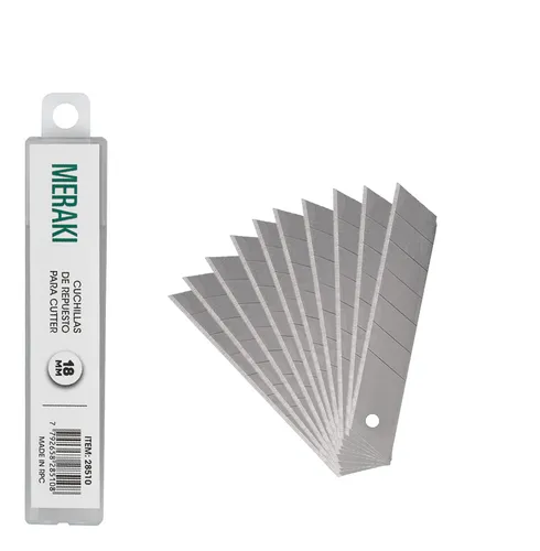 CUCHILLA P/CUTTER 18MM ART 28510 AAO
