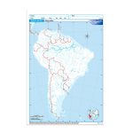 MAPA OFICIO AMERI DEL SUR POLITICO BLOCK X 20 233365  BAO