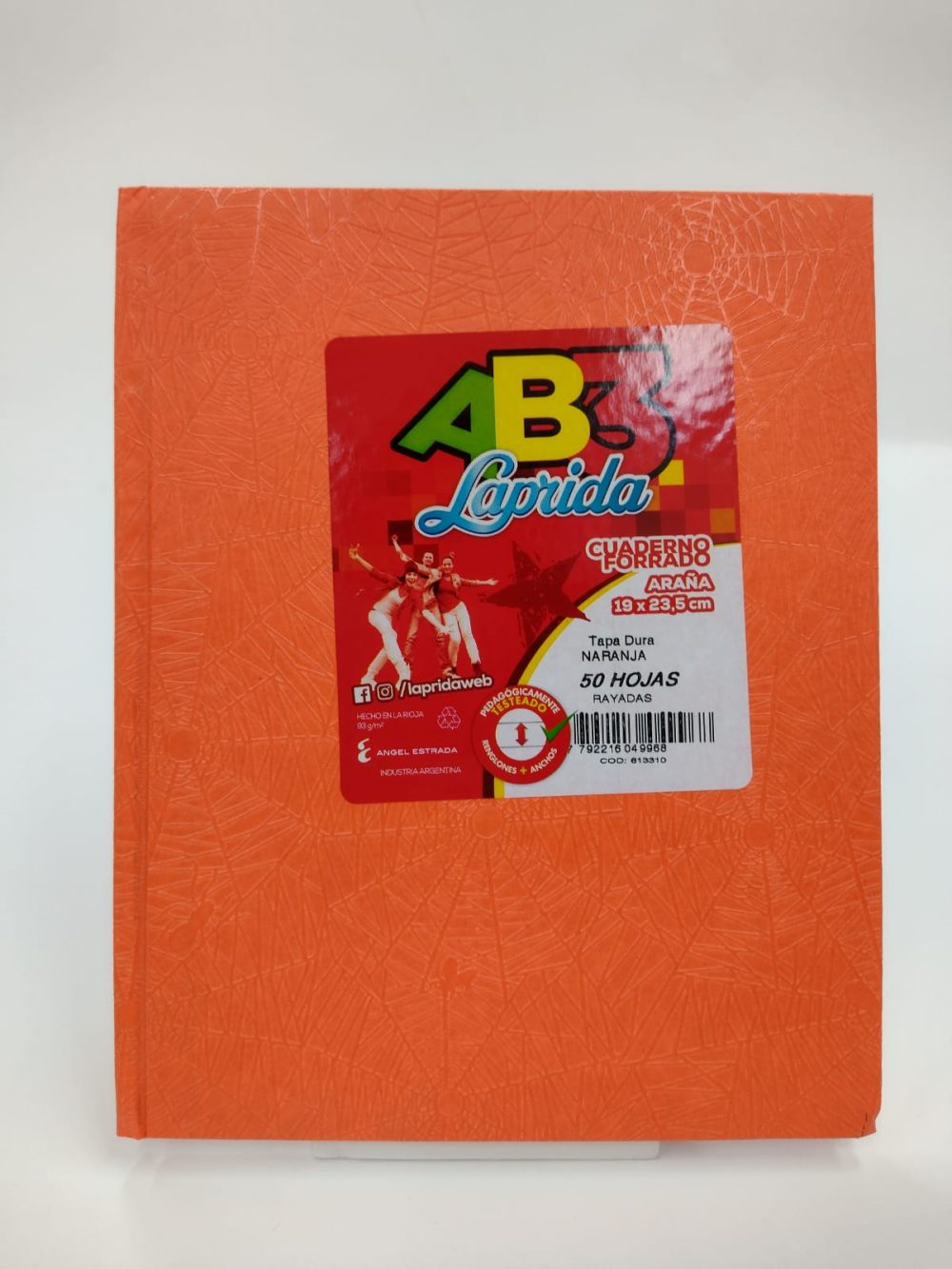 CUADERNO LAP AB3 ARA¥A NARANJA 50H RA 613310 BAO