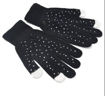 GUANTE DAMA CON STRASS ART-33176 CAO