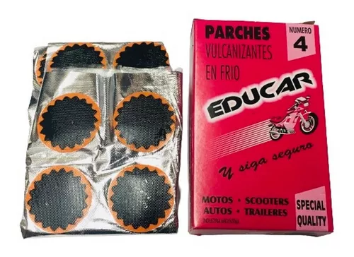 PARCHE N°4 X 50 EN CAJA EDUCAR ART 50600 EAO