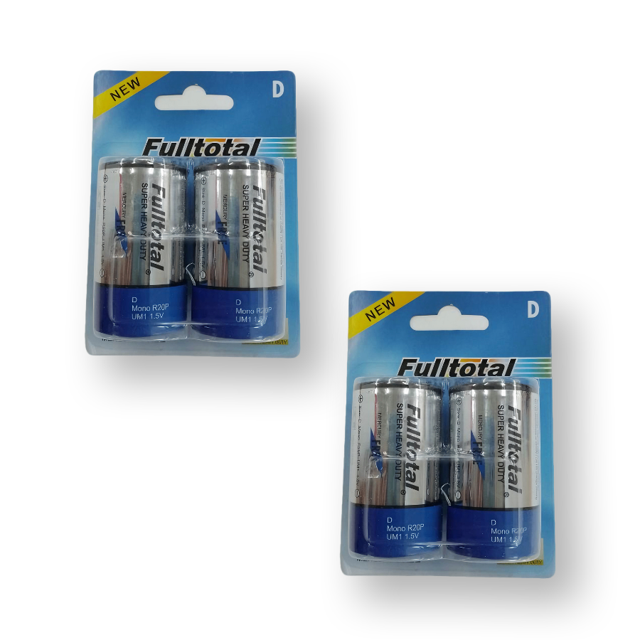 PILA D FULLTOTAL SUPER HEAVY DUTY X2UNID 083-4000 EAO
