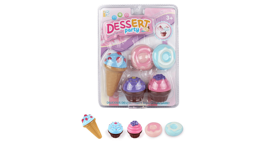 SET DE COCINA HELADOS Y CUPCAKES ART 52561 JAÑ