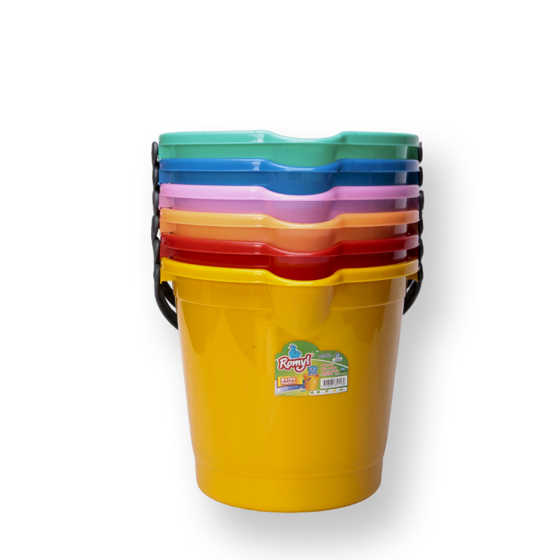 BALDE PLASTICO 12LT MANIJA REF ROMYL ART 106 BAO