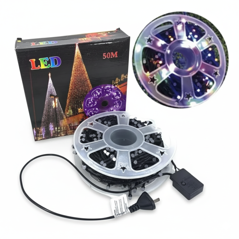 GUIRNALDA LUCES COLORES LED 240X50M ART POL17 IAO