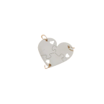 DIJE ACERO BLANCO P/COMPARTIR X3 DIJE327P GAÑ