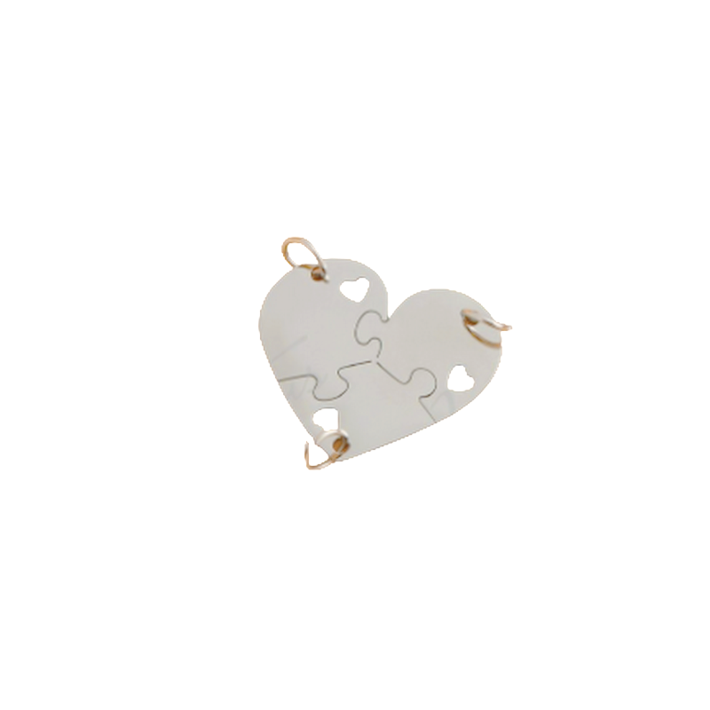 DIJE ACERO BLANCO P/COMPARTIR X3 DIJE327P GAÑ