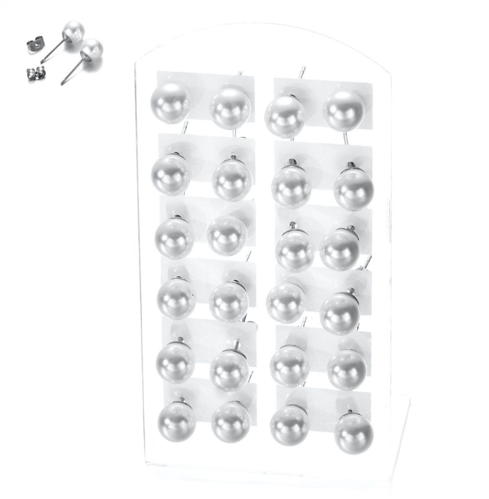ARO ACERO PERLA PEGADA NRO8 X BLISTER ART ARP8 AAO