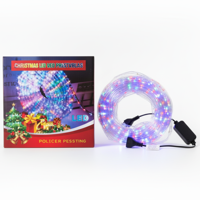 MANGUERA LUCES NAVIDAD MULTICOLOR 10MTS ART POL13 IAO