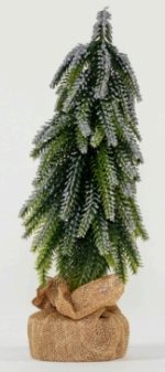 ARBOL NAVIDAD PLATEADO/DORADO 11.5X28.5CM 5153-S NAVI JAO