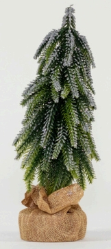 ARBOL NAVIDAD PLATEADO/DORADO 11.5X28.5CM 5153-S NAVI JAO
