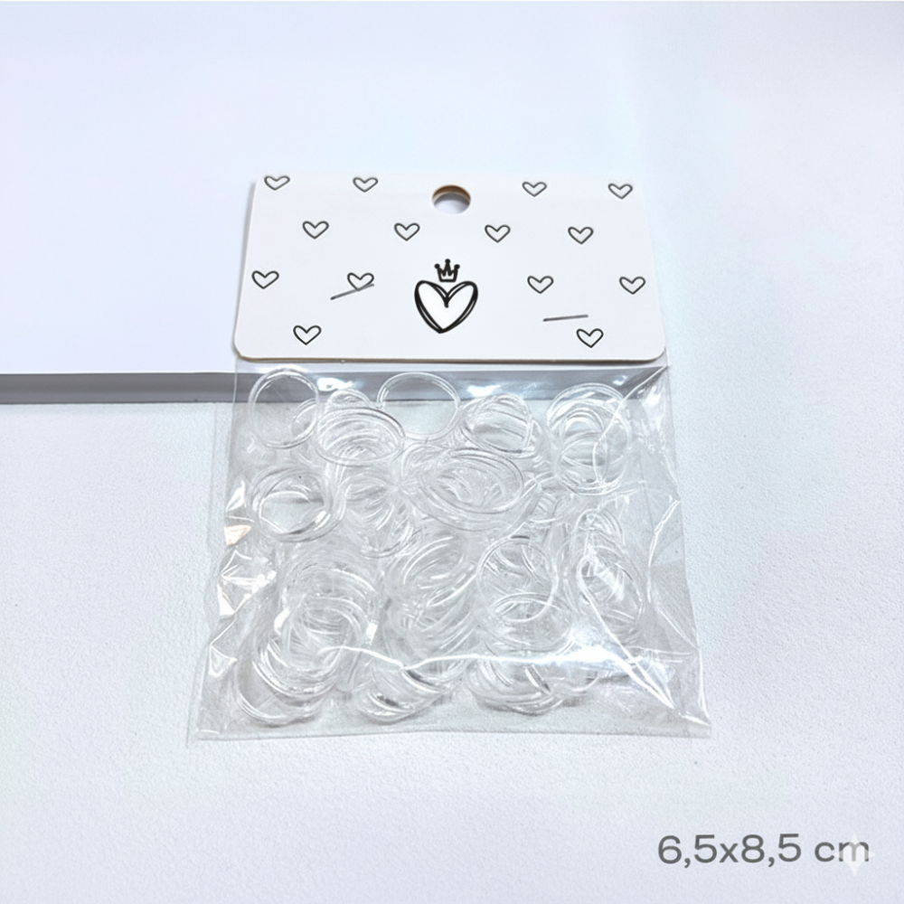 TERMINALES DE TRENZA TRANSPARENTES ART 54293 / 50174 AAO